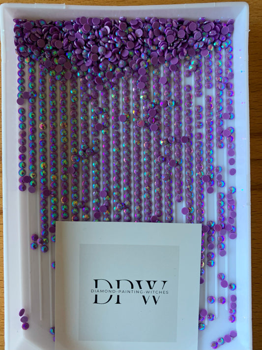 AB208 Aurora Borealis Sondersteine Rund