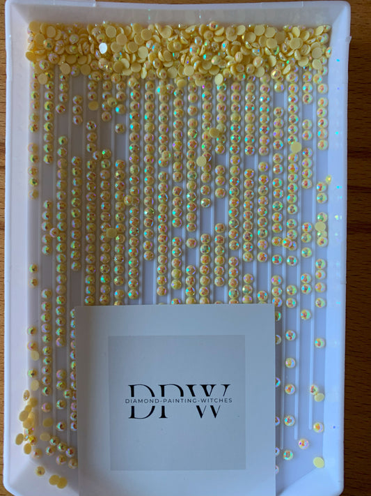 AB3078 Aurora Borealis Sondersteine Rund