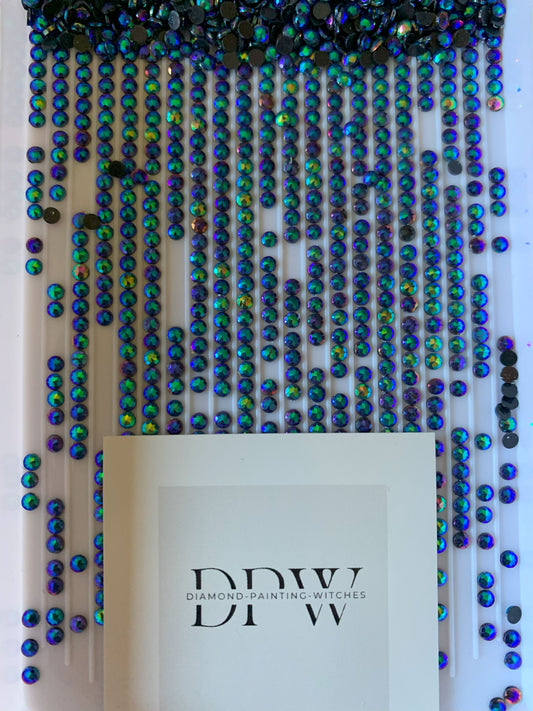 AB310 Aurora Borealis Sondersteine Rund