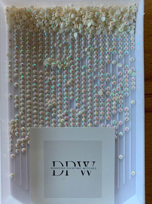 AB3865 Aurora Borealis Sondersteine Rund