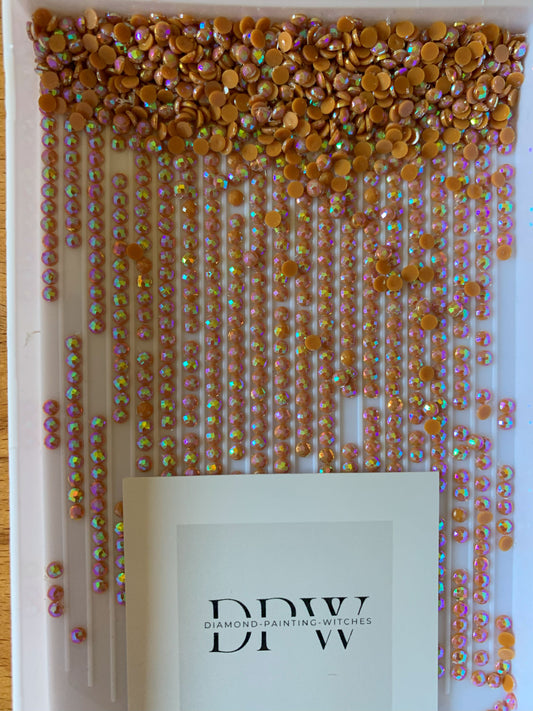 AB781 Aurora Borealis Sondersteine Rund