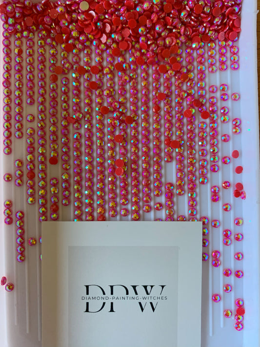 AB817 Aurora Borealis Sondersteine Rund