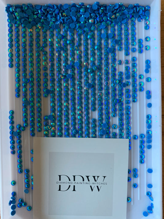 AB995 Aurora Borealis Sondersteine Rund