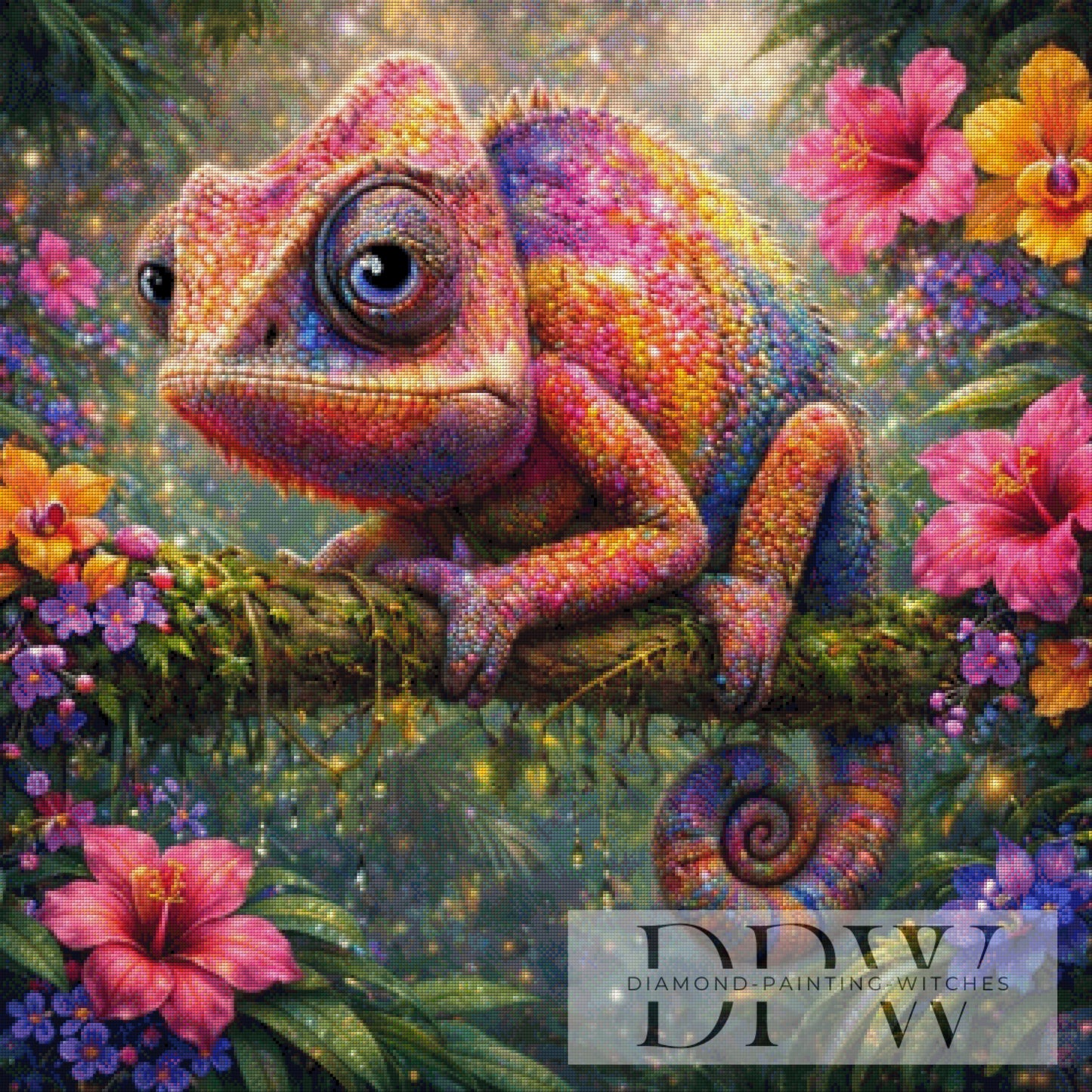 Kaleido by Nuuf 90x90cm mit 370 Farben DPW-1234