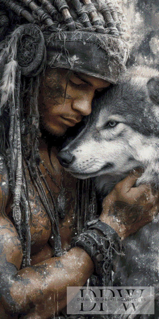 Zeit der Zweisamkeit by Elly_A.I  60x120cm mit 78 Farben DPW-001