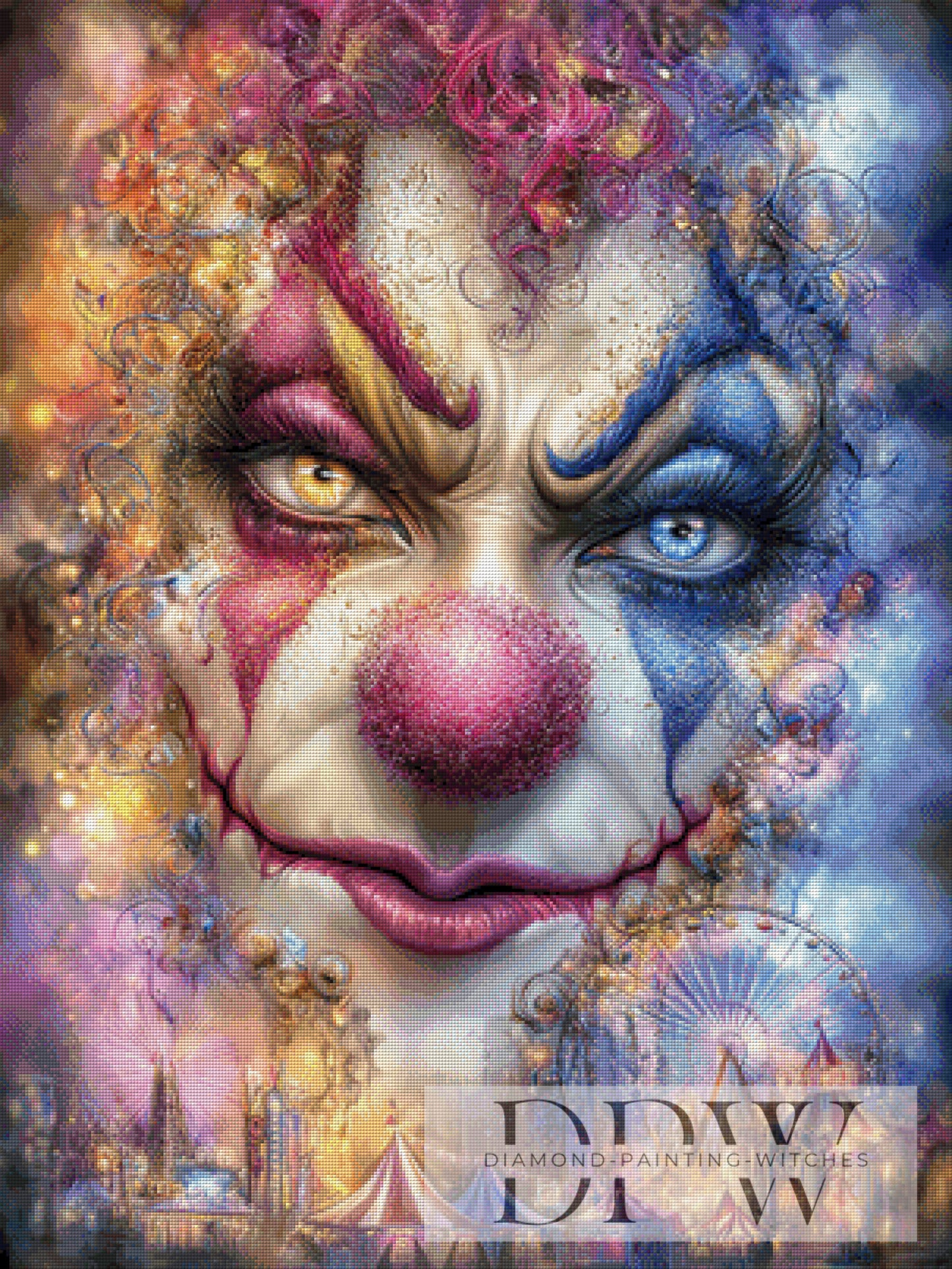 Circus King by Casalla Vendetta 75x100cm mit 270 Farben DPW-1135