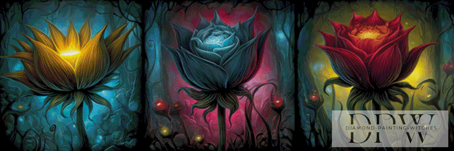 Triflora by QN 150x50cm 210 Farben DPW-1185