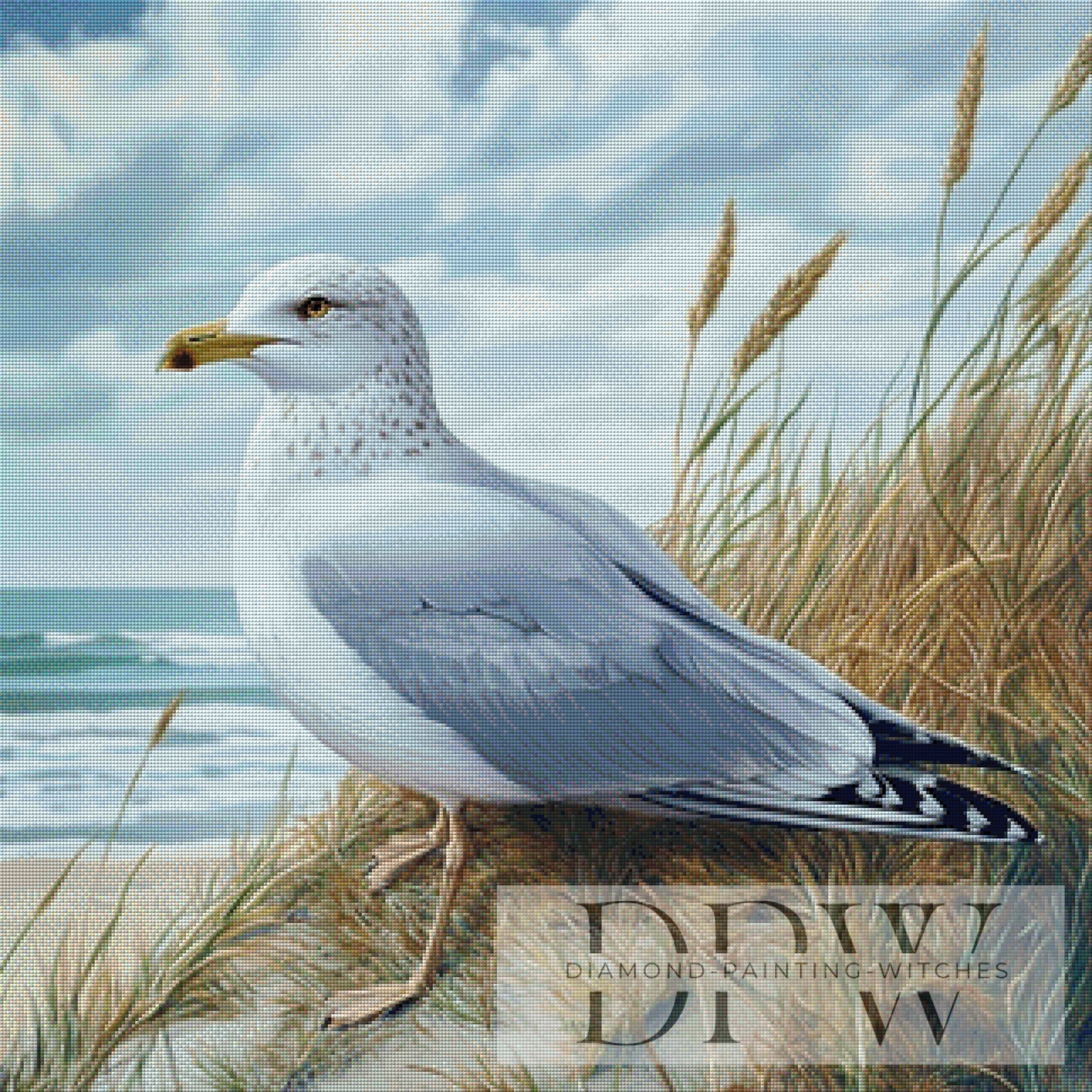 Strandwache by Luna 80x80cm mit 140 Farben DPW-1207