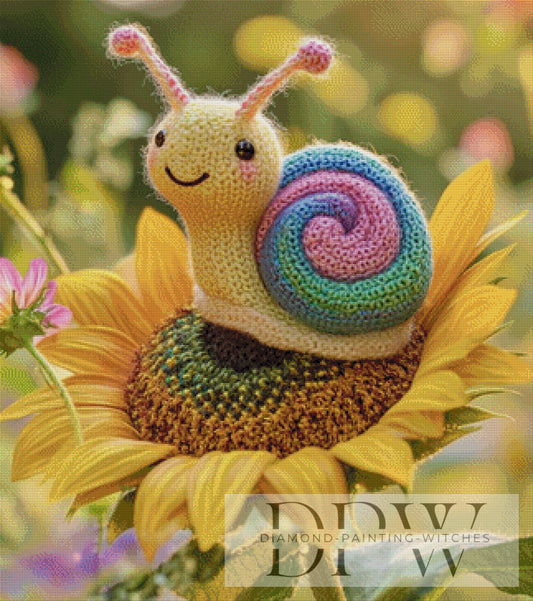 Wollschnecke by Luna 80x90cm mit 310 Farben DPW-1213