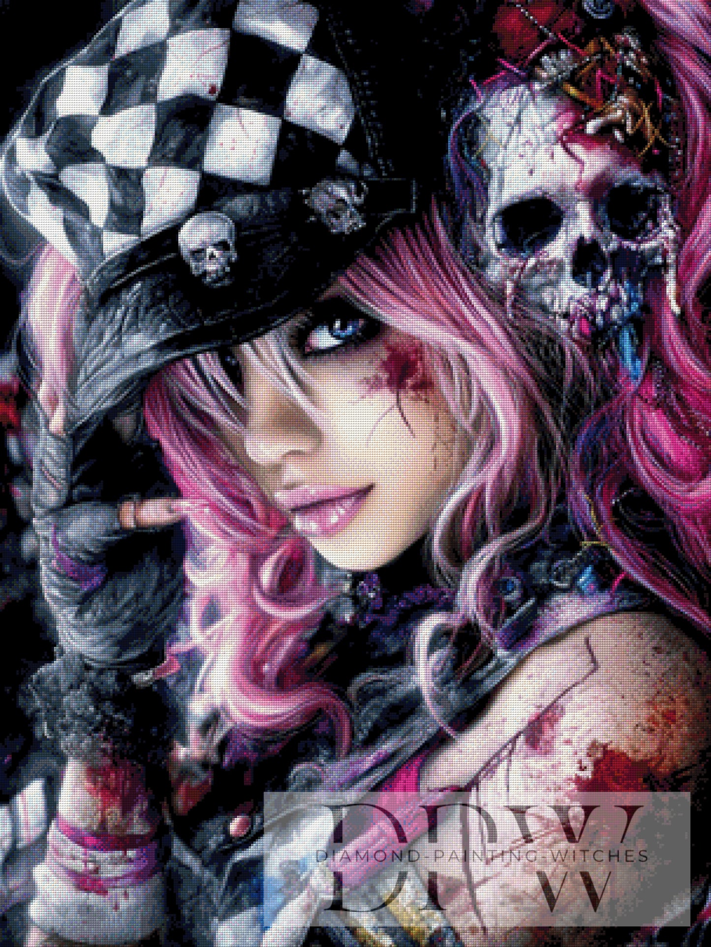 Amber by Elly_A.I  75x100cm mit 200 Farben DPW-1225