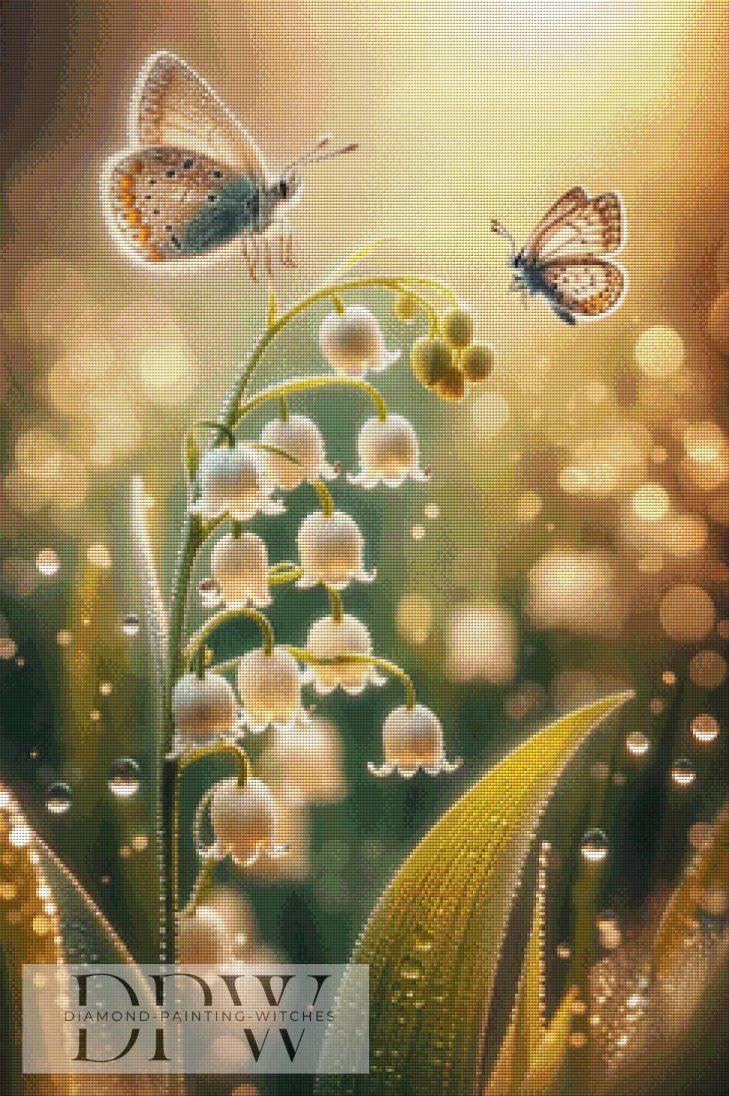 Mai Schmetterling by DIYnamite, 60x90cm mit 160 Farben DPW-1558