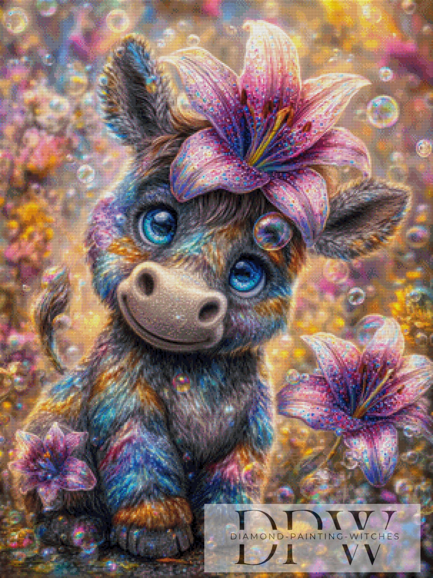 Traumläufer by CreatiVart 75x100cm mit 350 Farben DPW-159