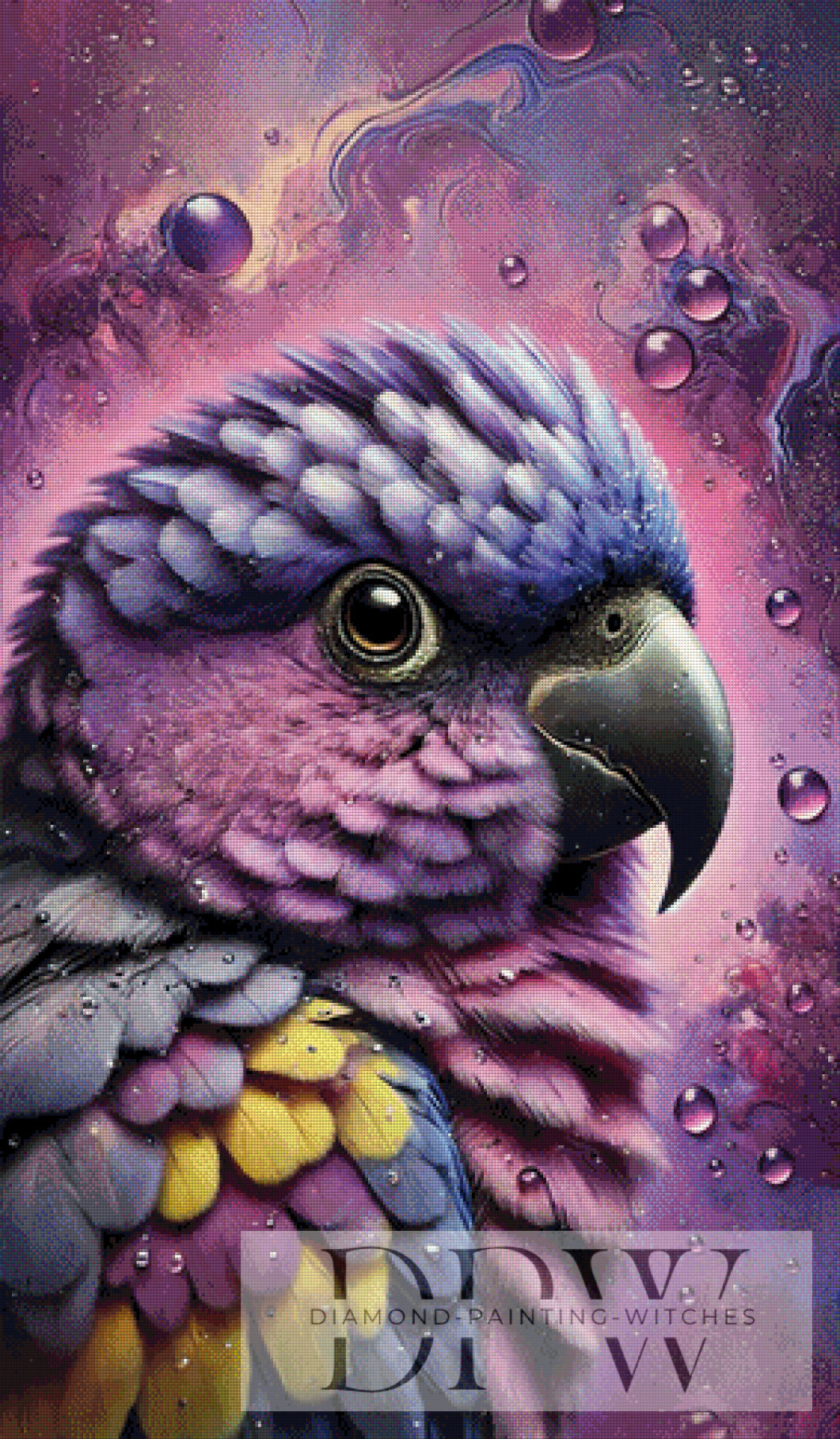 Violet by DIYnamite 70x120cm mit 200 Farben DPW-1826