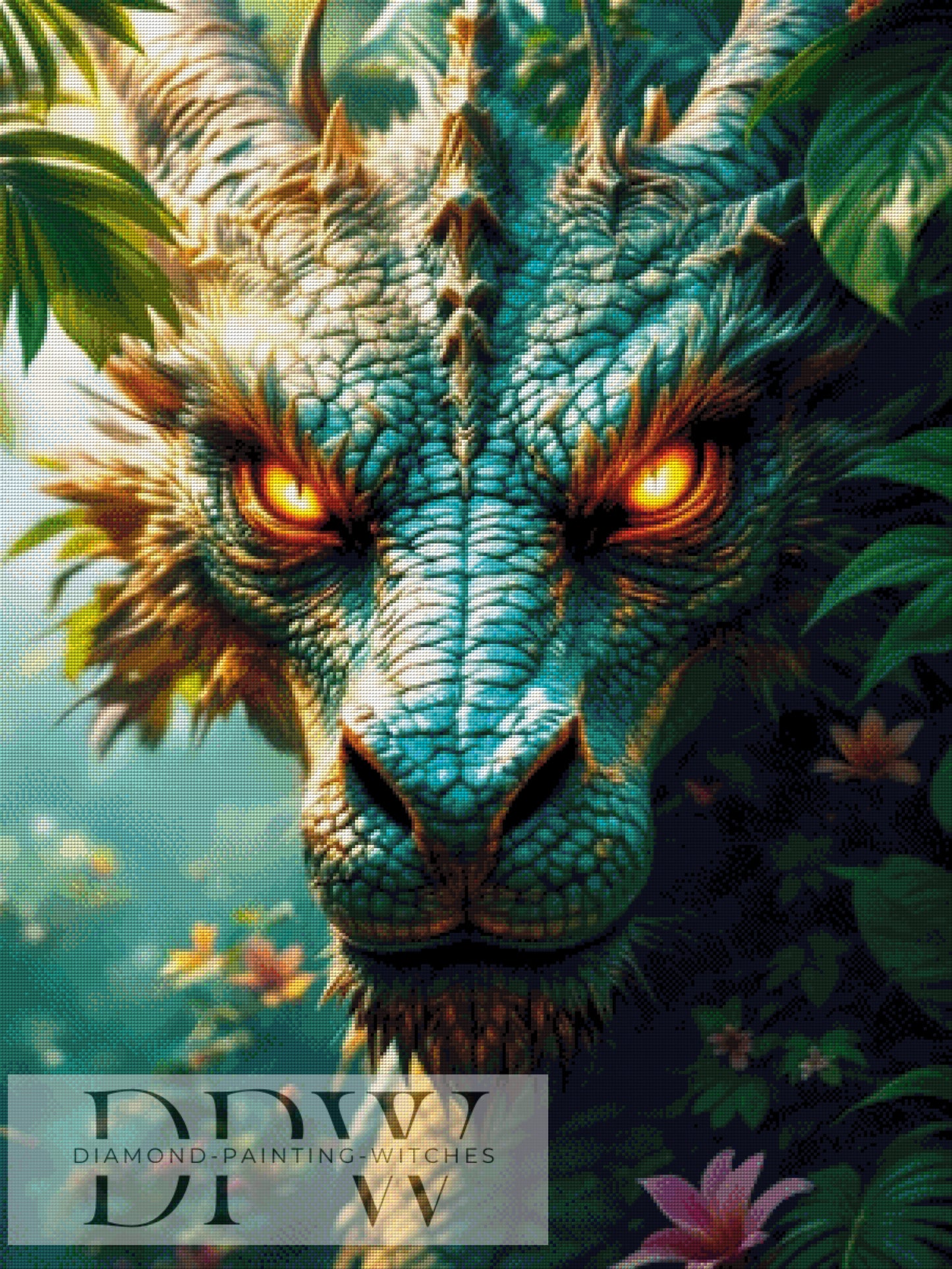 Drogon by QN 75x100cm mit 255 Farben DPW-1863