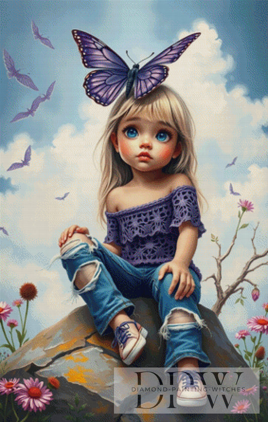 Amalia by CreatiVart, 80x110cm mit 270 Farben DPW-1975