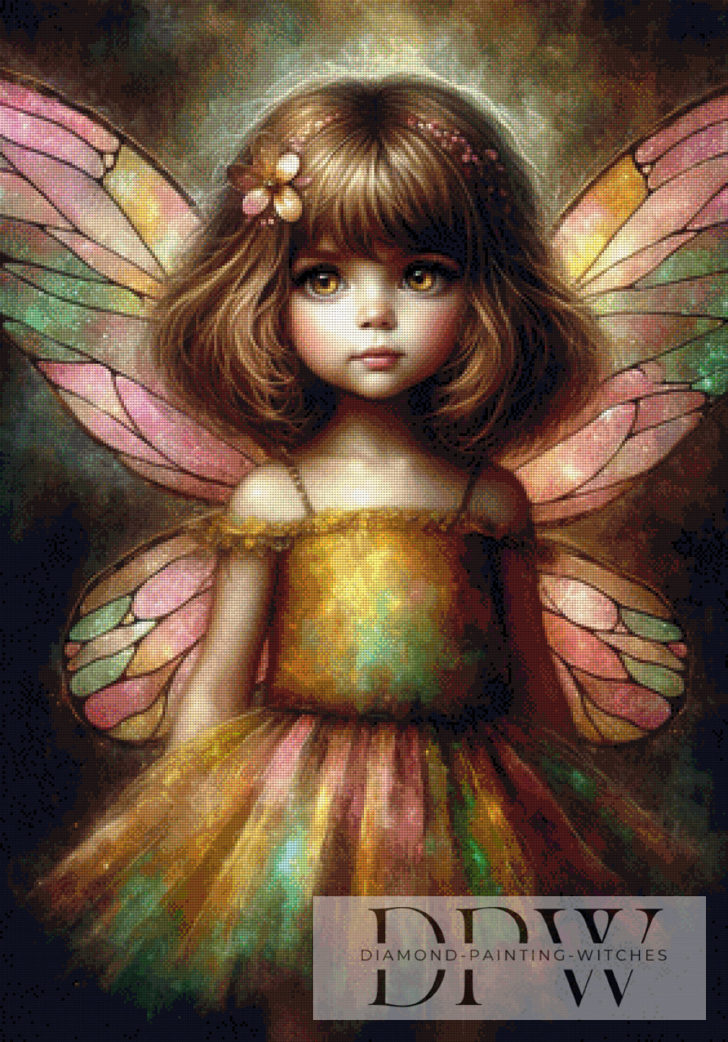 Little Fairy by DIYnamite 70x100cm mit 210 Farben DPW-2069