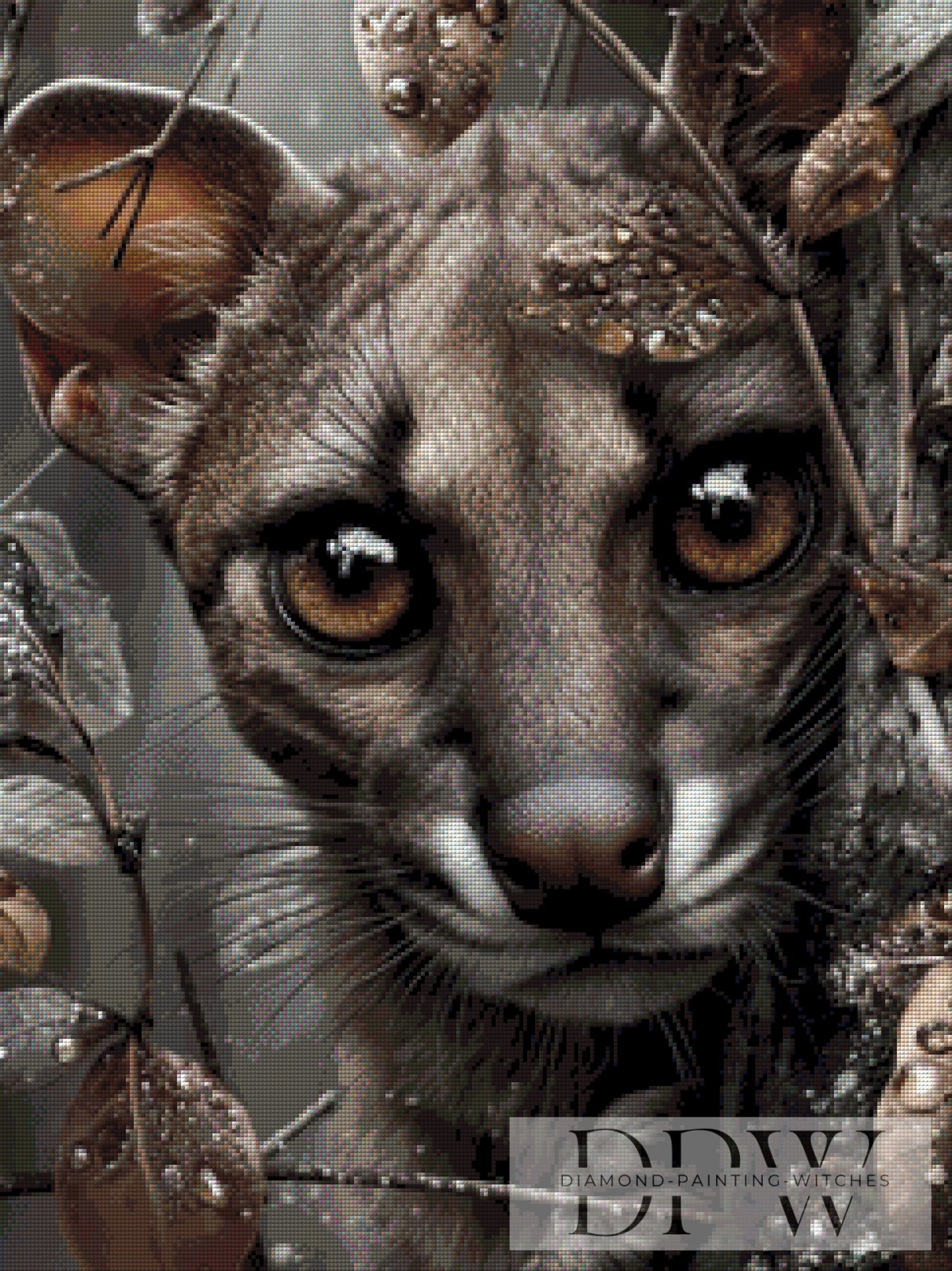Fossa II by CleoDora 60x80cm mit 75 Farben DPW-2093