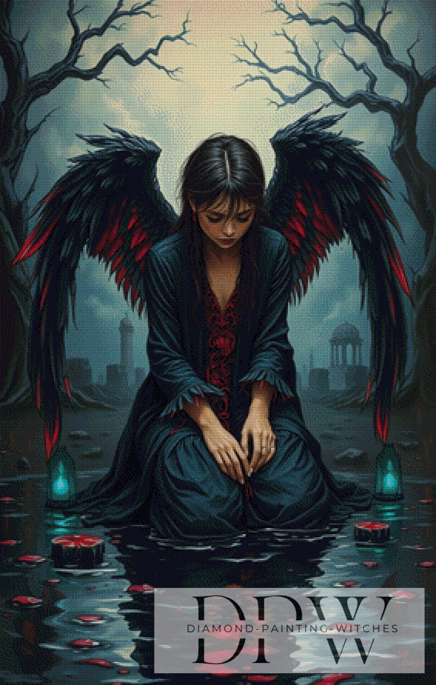 Depression by Casalla Vendetta, 70x110cm mit 140 Farben DPW-2100
