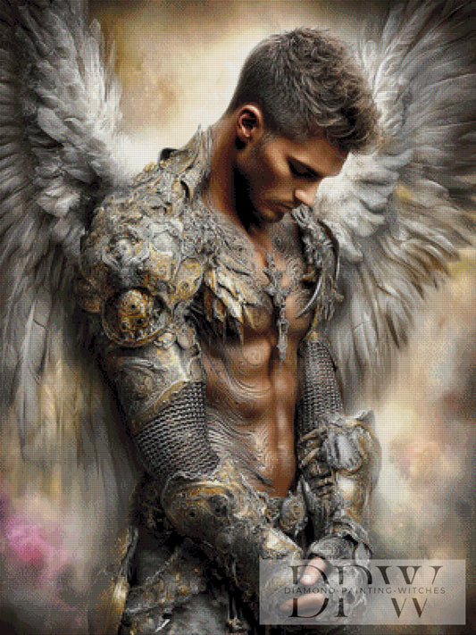 Angel by Elly_A.I. 75x100cm mit 145 Farben DPW-2184