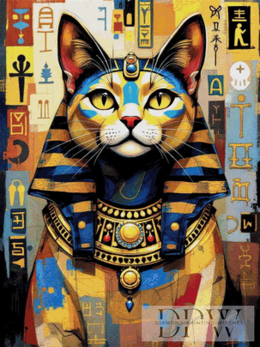 Bastet by QN 75x100cm mit 270 Farben DPW-2218