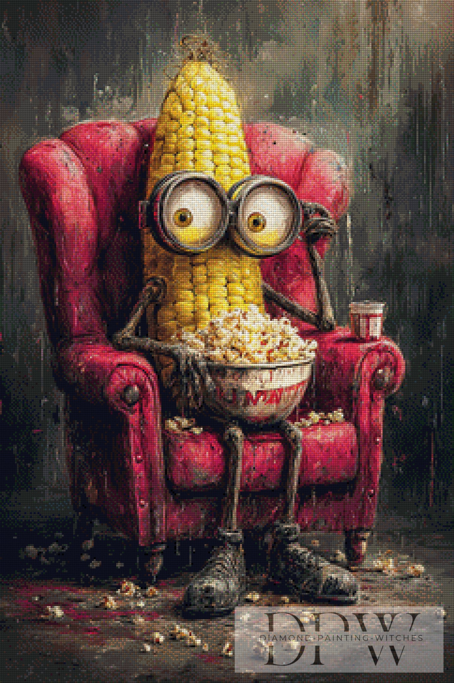 Popcorn by Catill 60x90cm mit 220 Farben DPW-2244