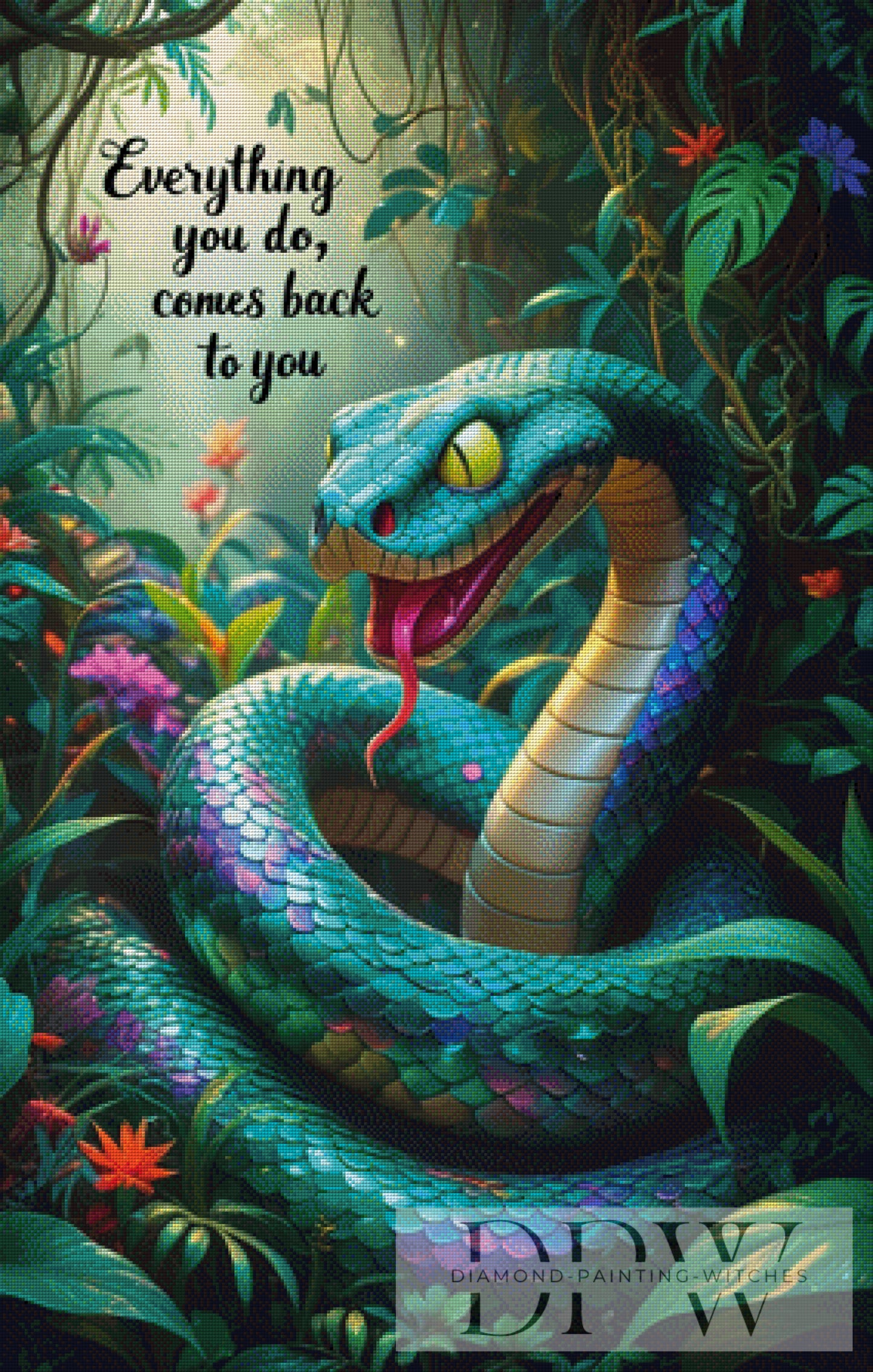 Everything you do by Casalla Vendetta 70x110cm mit 330 Farben DPW-2275