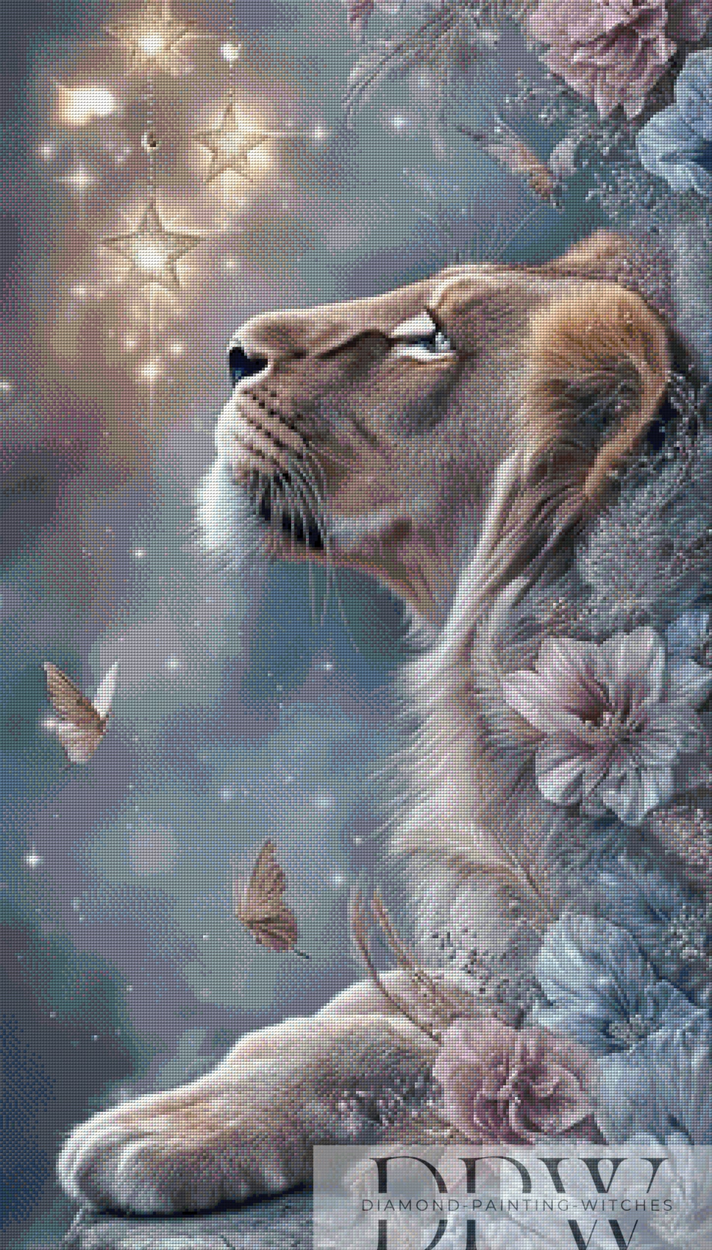Astra Lion by Elly_A.I mit 100 Farben
