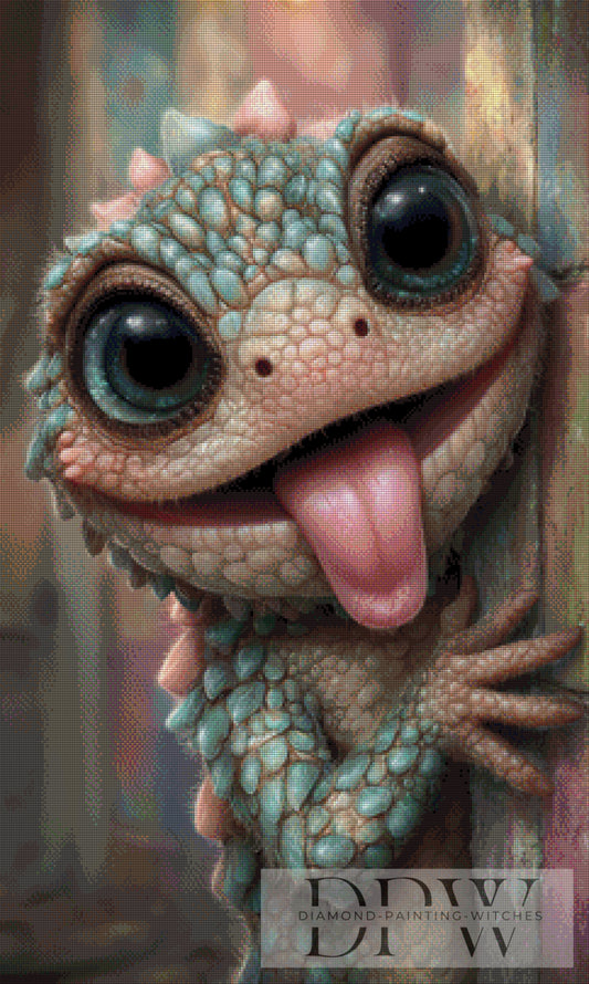 Bäh... by Lisa Morgan 60x100cm mit 160 Farben DPW-2441