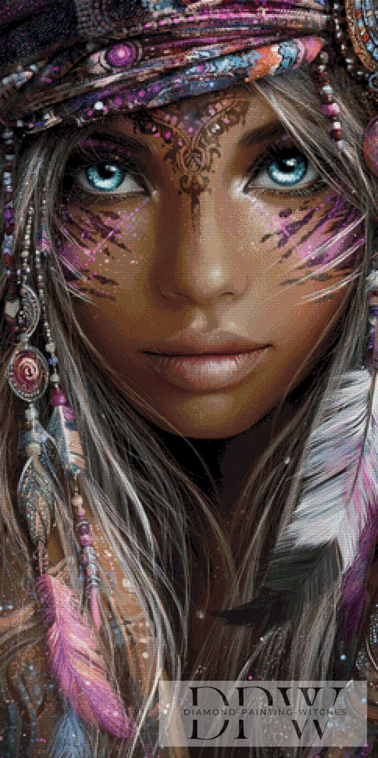 Aiyana by Elly_A.I  60x120cm mit 190 Farben DPW-2647