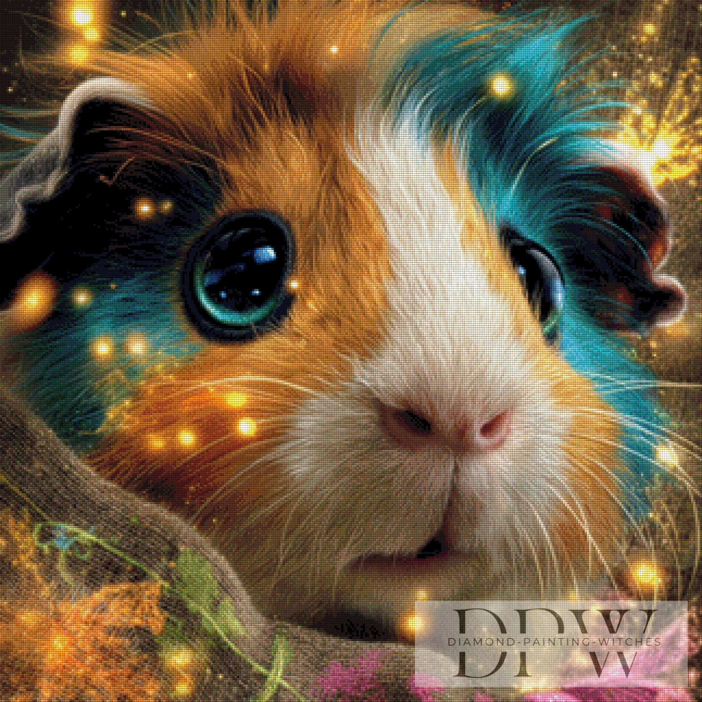Murmel im Glück by CreatiVart 80x80cm mit 280 Farben DPW-2668