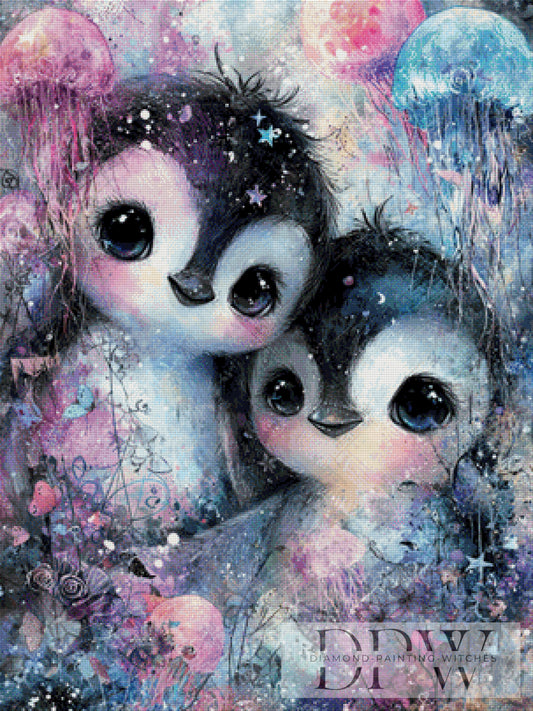 Zwei eiskalte Bro's by Elly_A.I  75x100cm mit 190 Farben DPW-2671