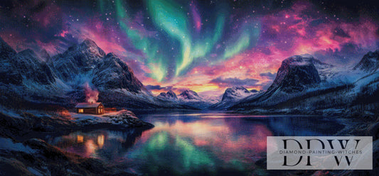Aurora Nights by ellufija 150x70cm mit 230 Farben DPW-2850