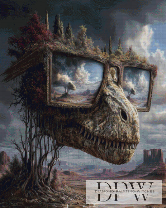 Alte coole Zeiten by QN 75x100cm mit 100 Farben DPW-2898