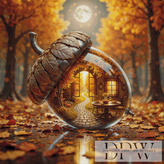 Autumn Harvest by Pixxel Pics 90x90cm mit 170 Farben DPW-2943