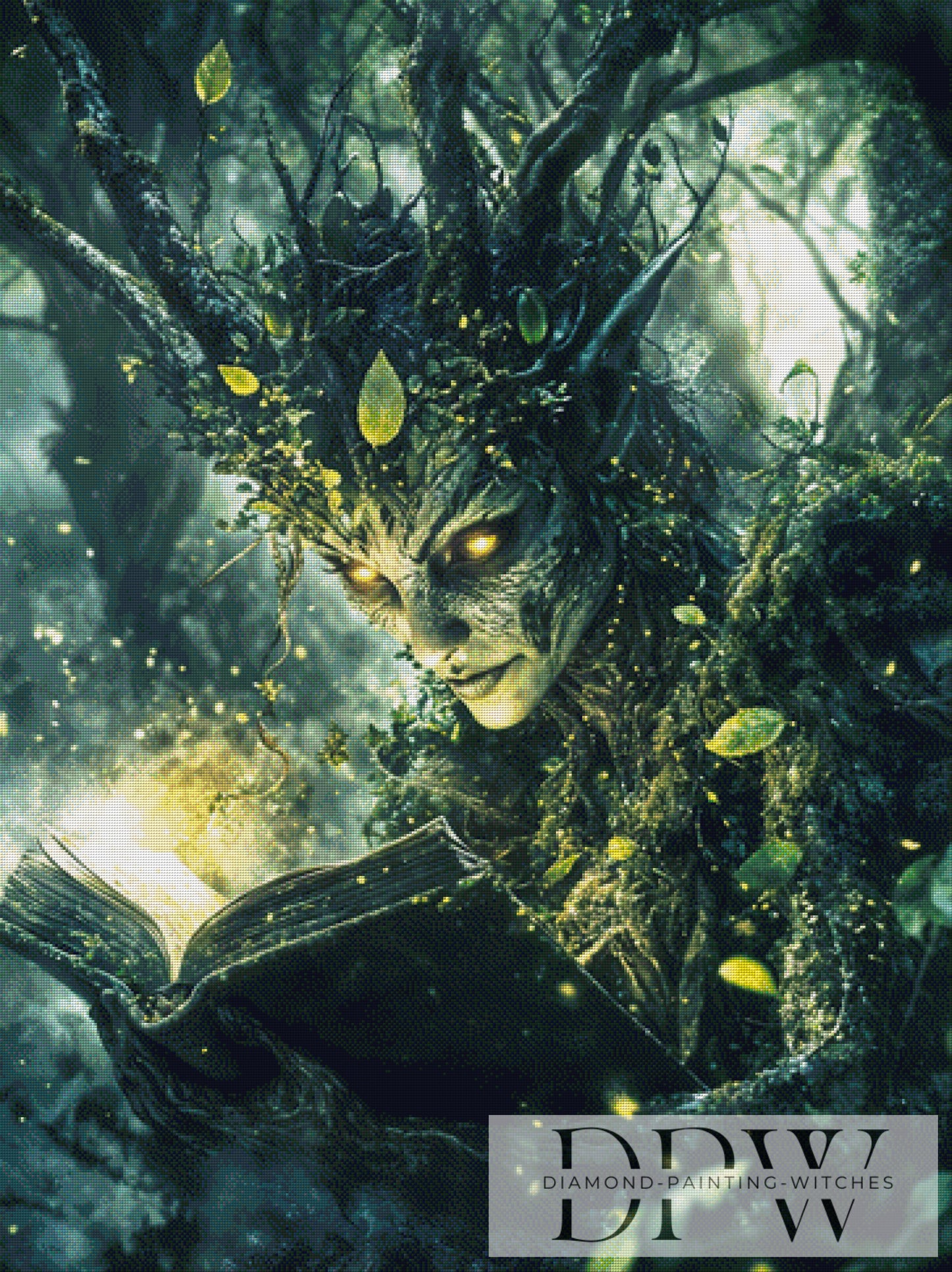 Forestia Vine by Pixxel Pics 90x120cm mit 130 Farben DPW-2947