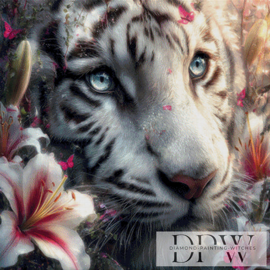 Amur by ellufija 80x80cm mit 240 Farben DPW-2984