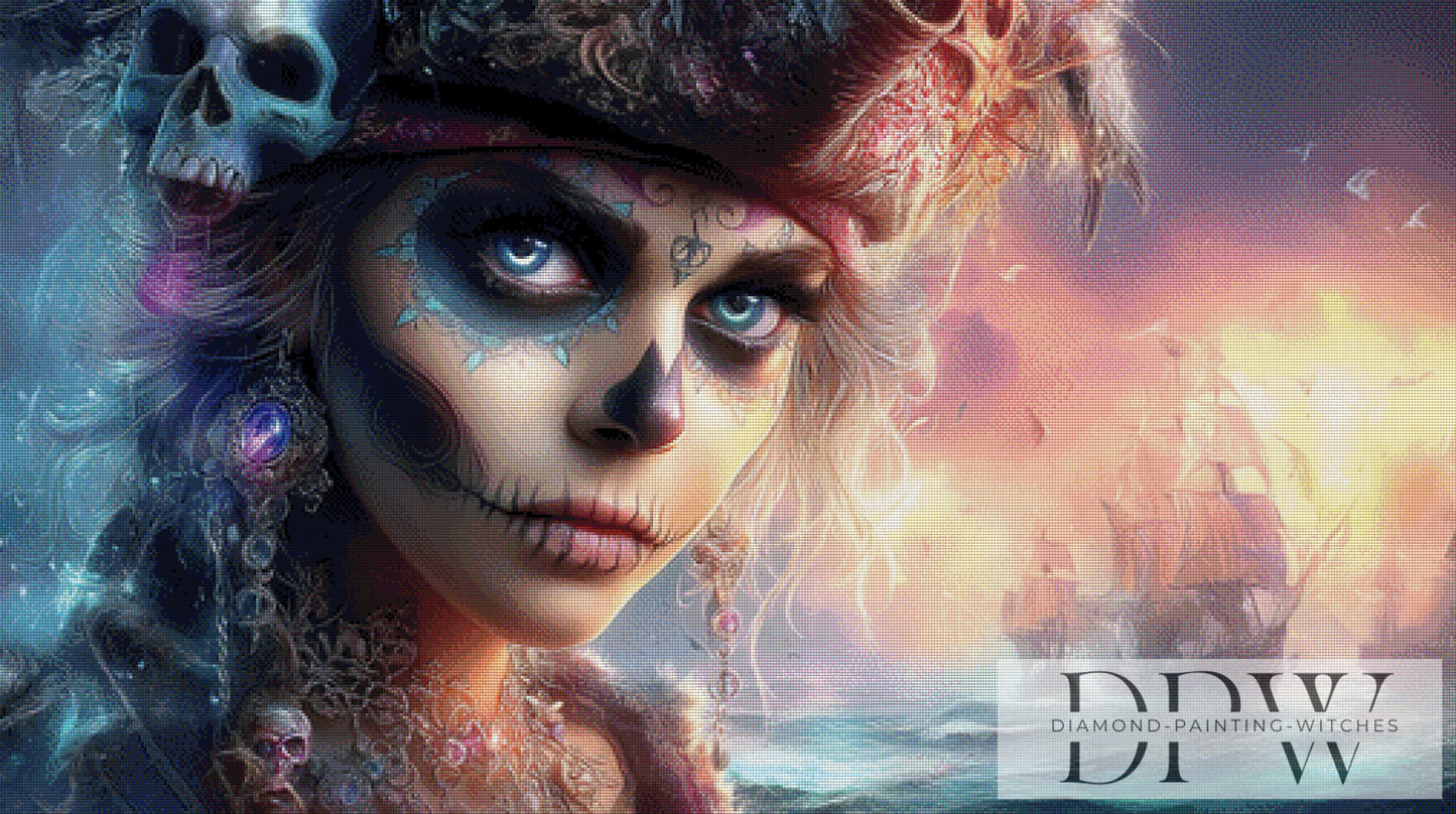 Donna Daria by ellufija 125x70cm mit 240 Farben DPW-2991