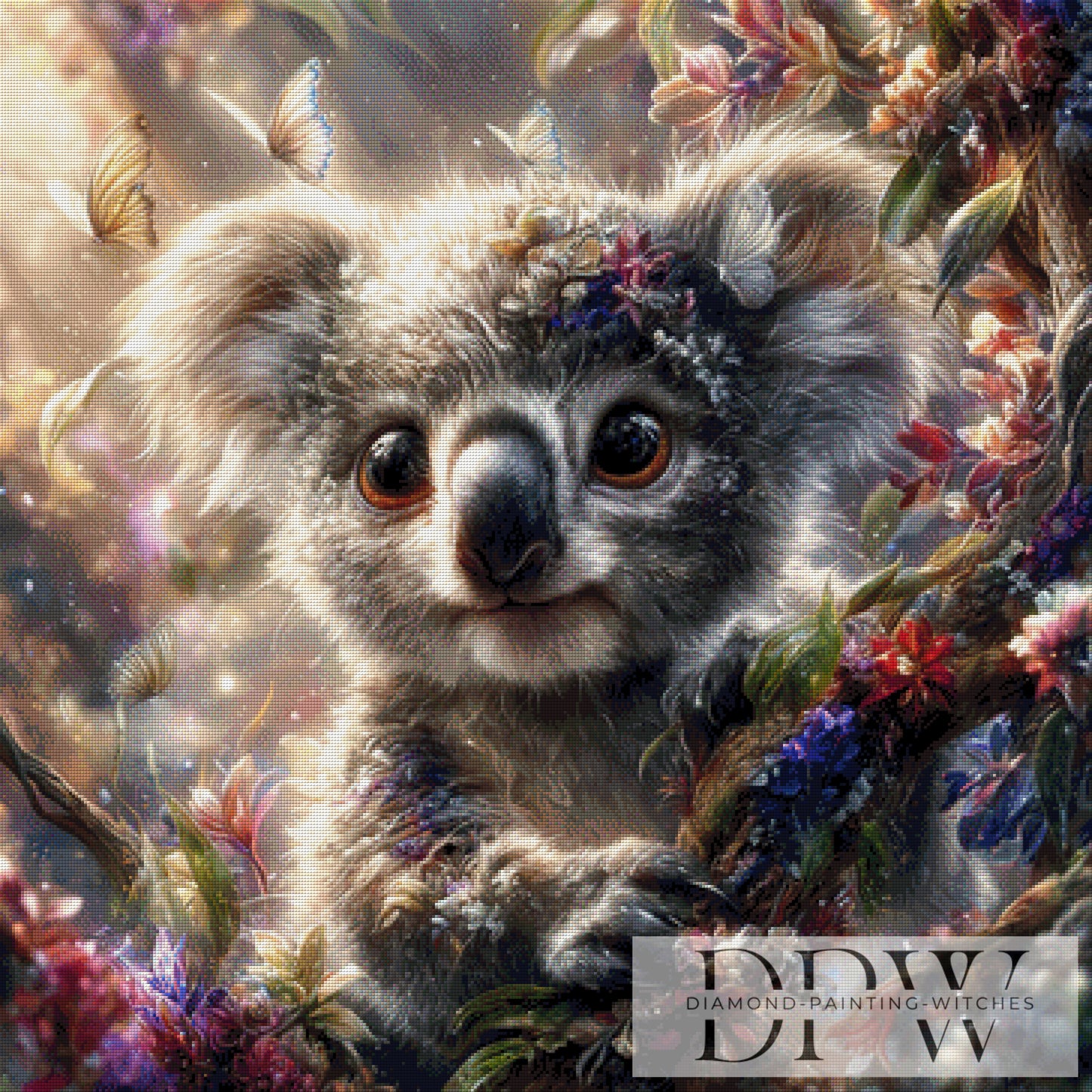 Undala by ellufija 90x90cm mit 260 Farben DPW-2995