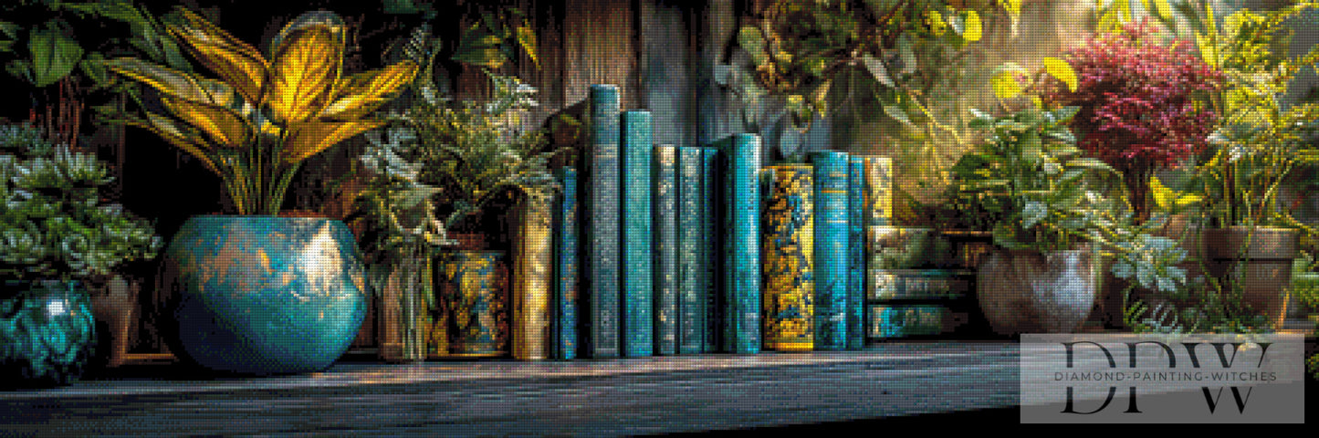 Bookshelf by Morrigan 120x40cm mit 220 Farben DPW-3002