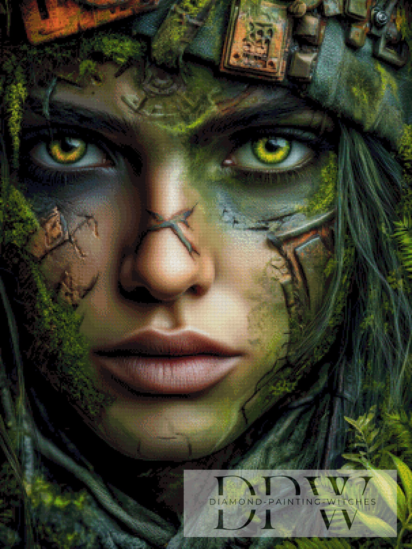 Im Herzen der Erde by _Sweet_Loco_AI 75x100cm mit 190 Farben DPW-3060