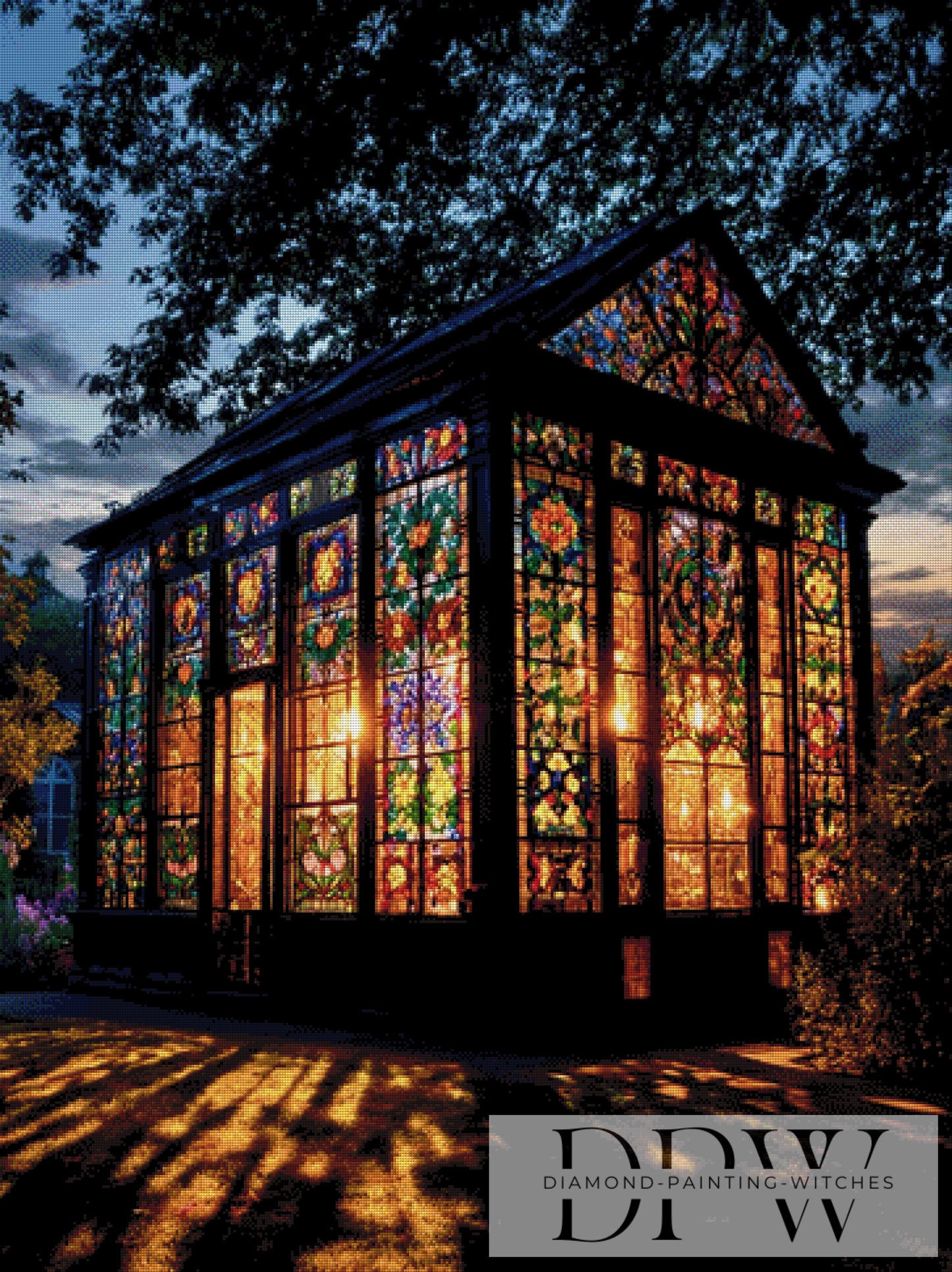 Lichterhaus by Luna 90x120cm mit 310 Farben DPW-3094