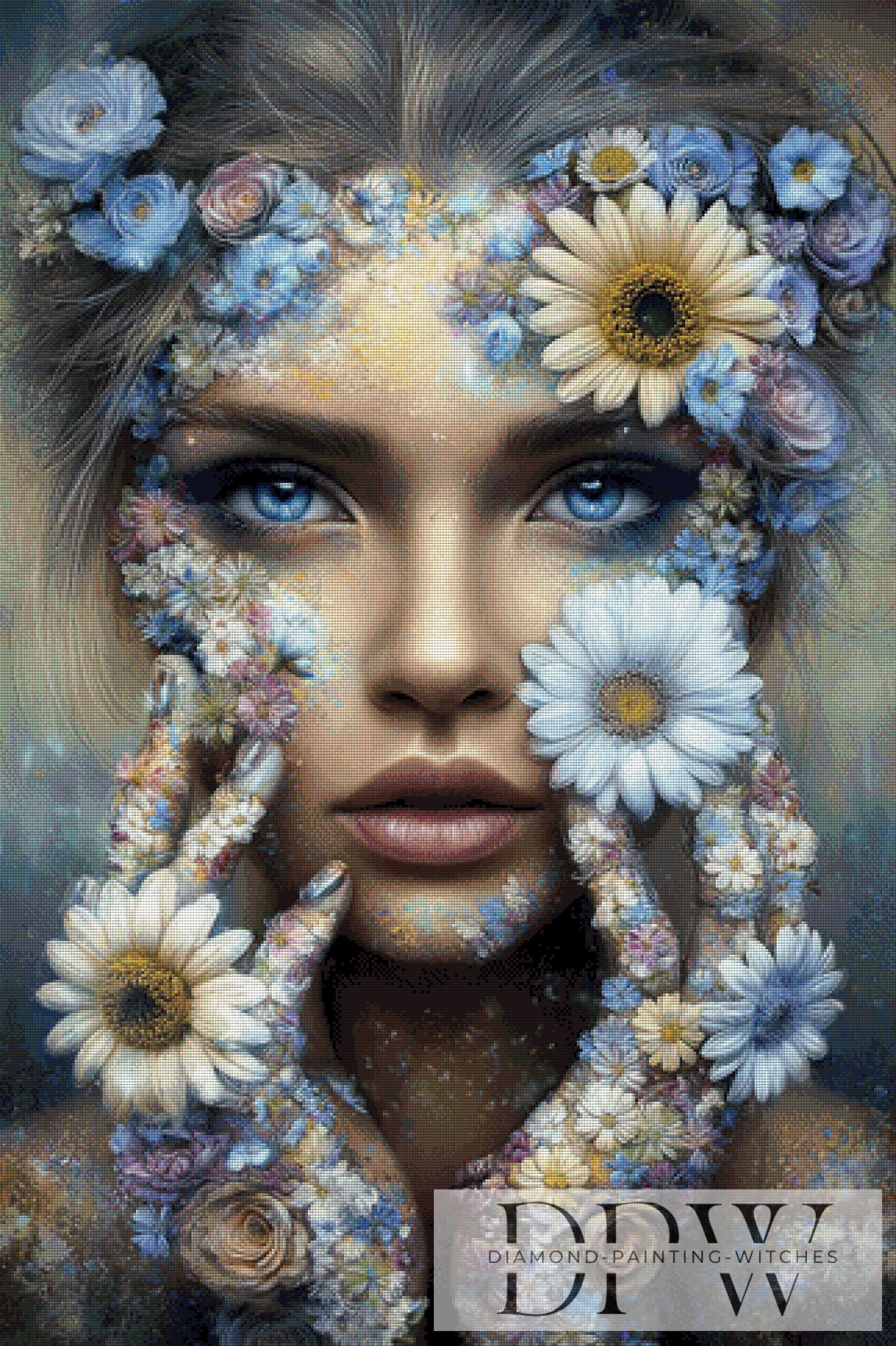 Botanische Seele by theA.art 80x120cm mit 200 Farben DPW-3145