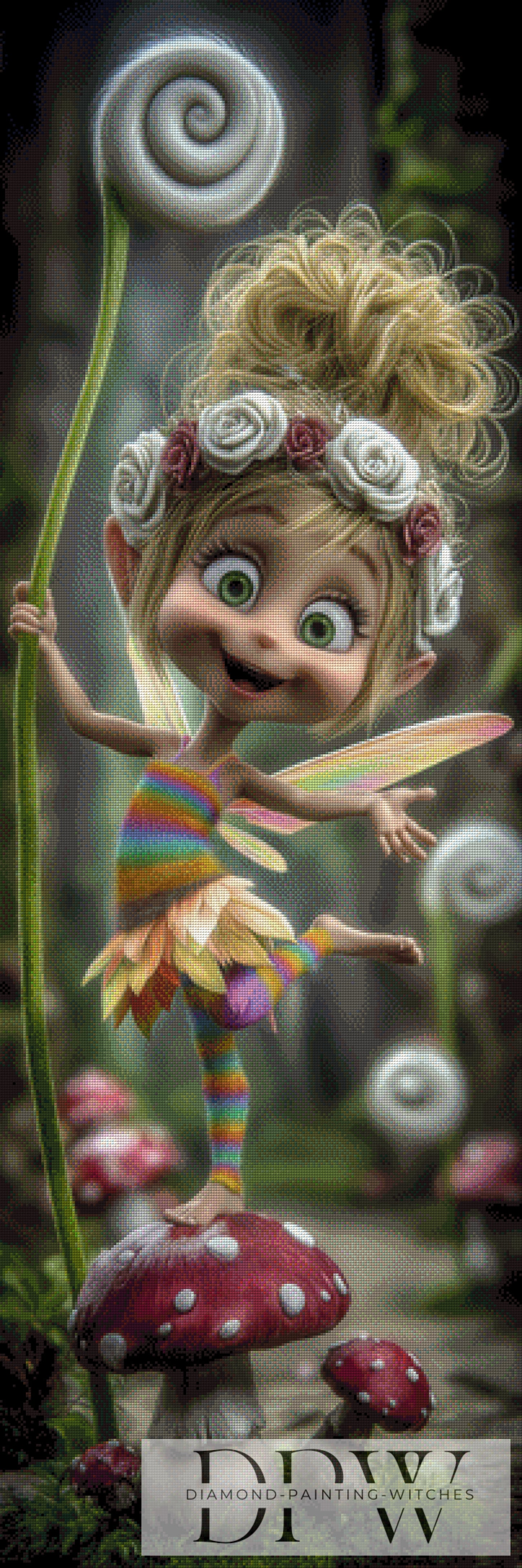 Lillybelle by Pixxel Pics 50x150cm mit 240 Farben DPW-3165