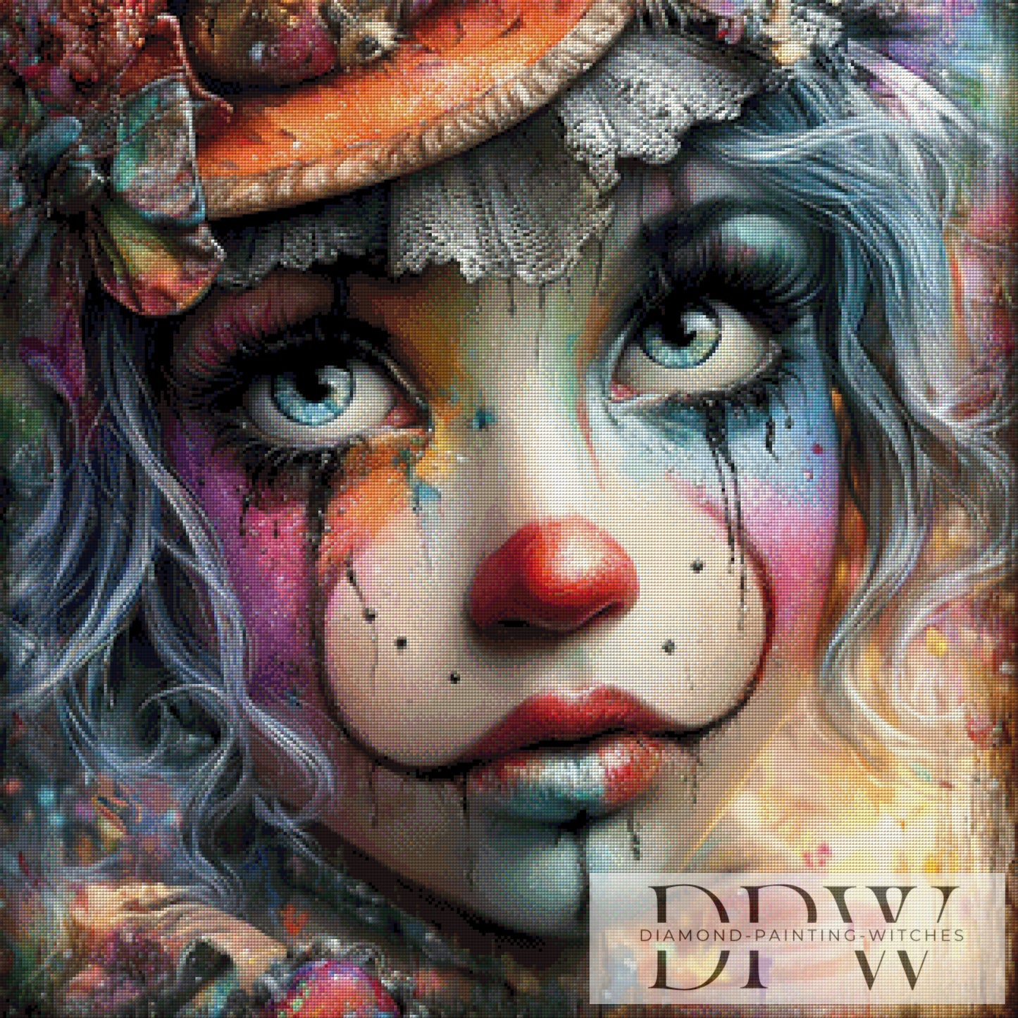 Penelope by Casalla Vendetta 80x80cm mit 310 Farben DPW-3169