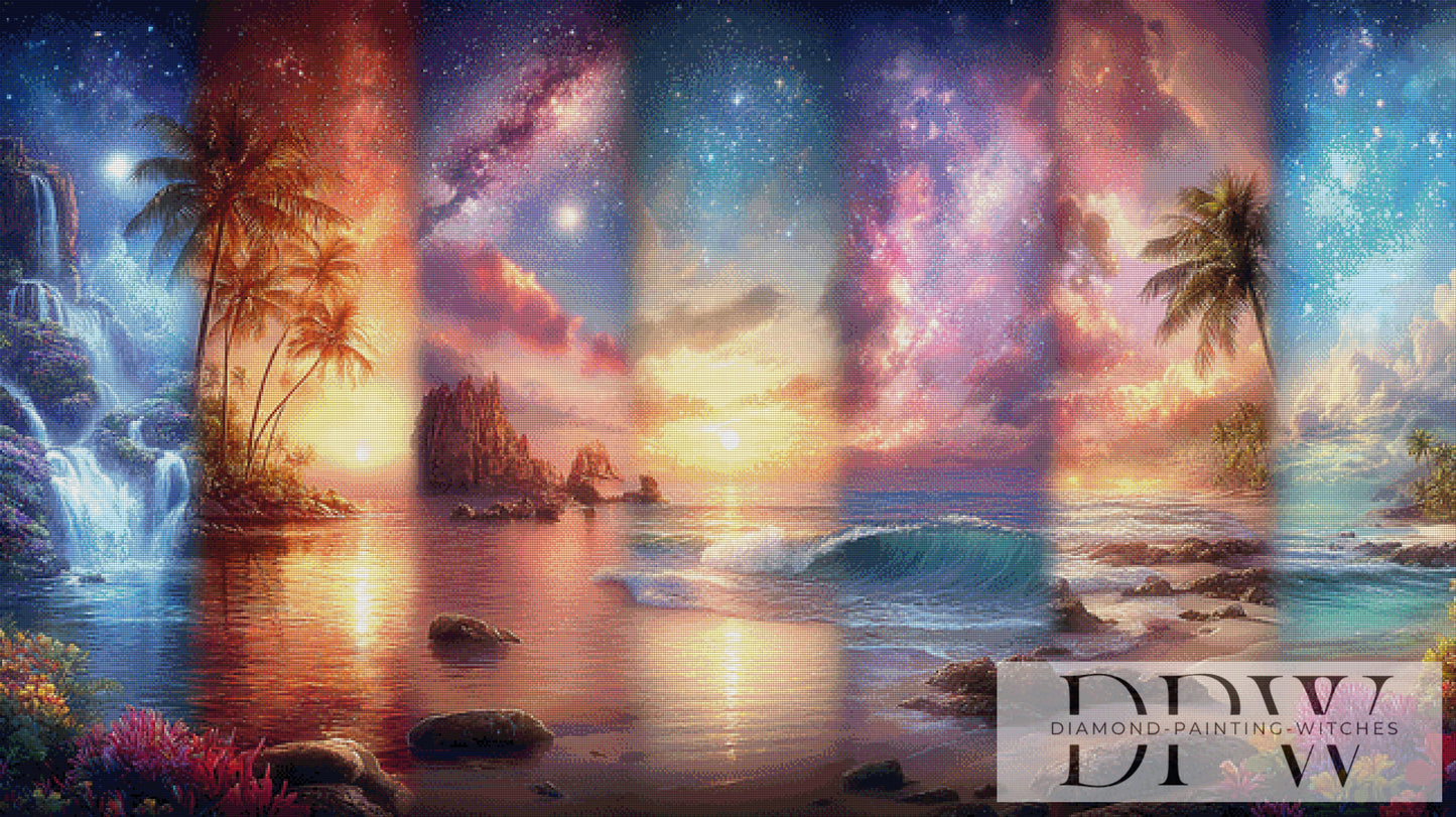 Streifenhorizont by ellufija 160x90cm mit 350 Farben DPW-3177