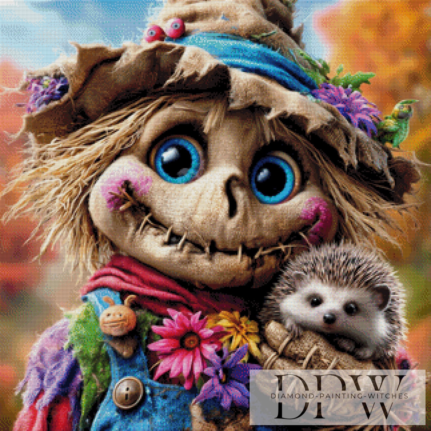 Schrecki by QN 80x80cm mit 340 Farben DPW-3188