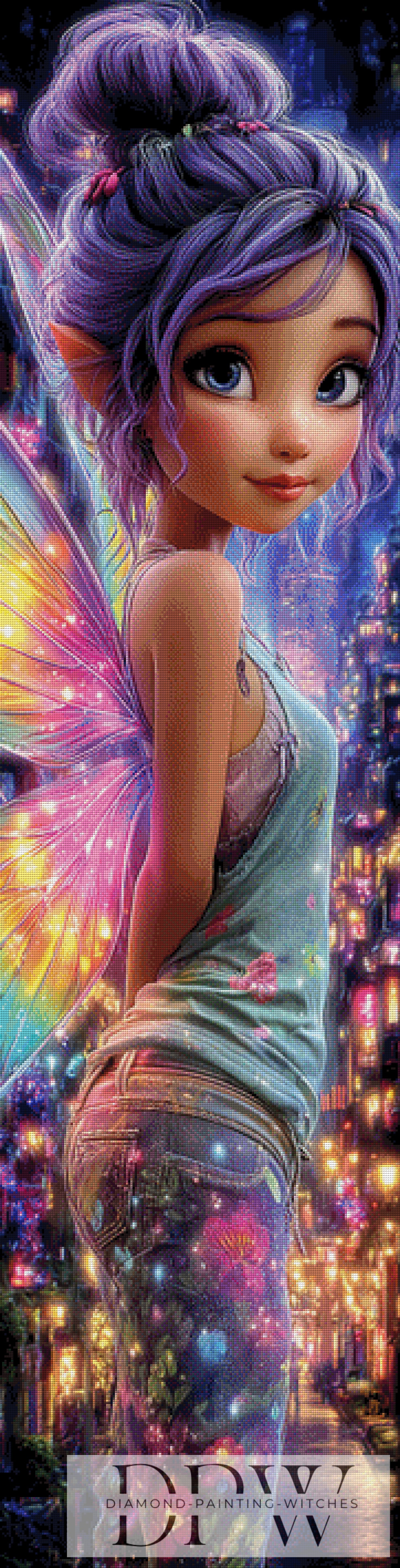 Fiona Flattermann 2 by Casalla Vendetta 45x175cm mit 330 Farben DPW-3210