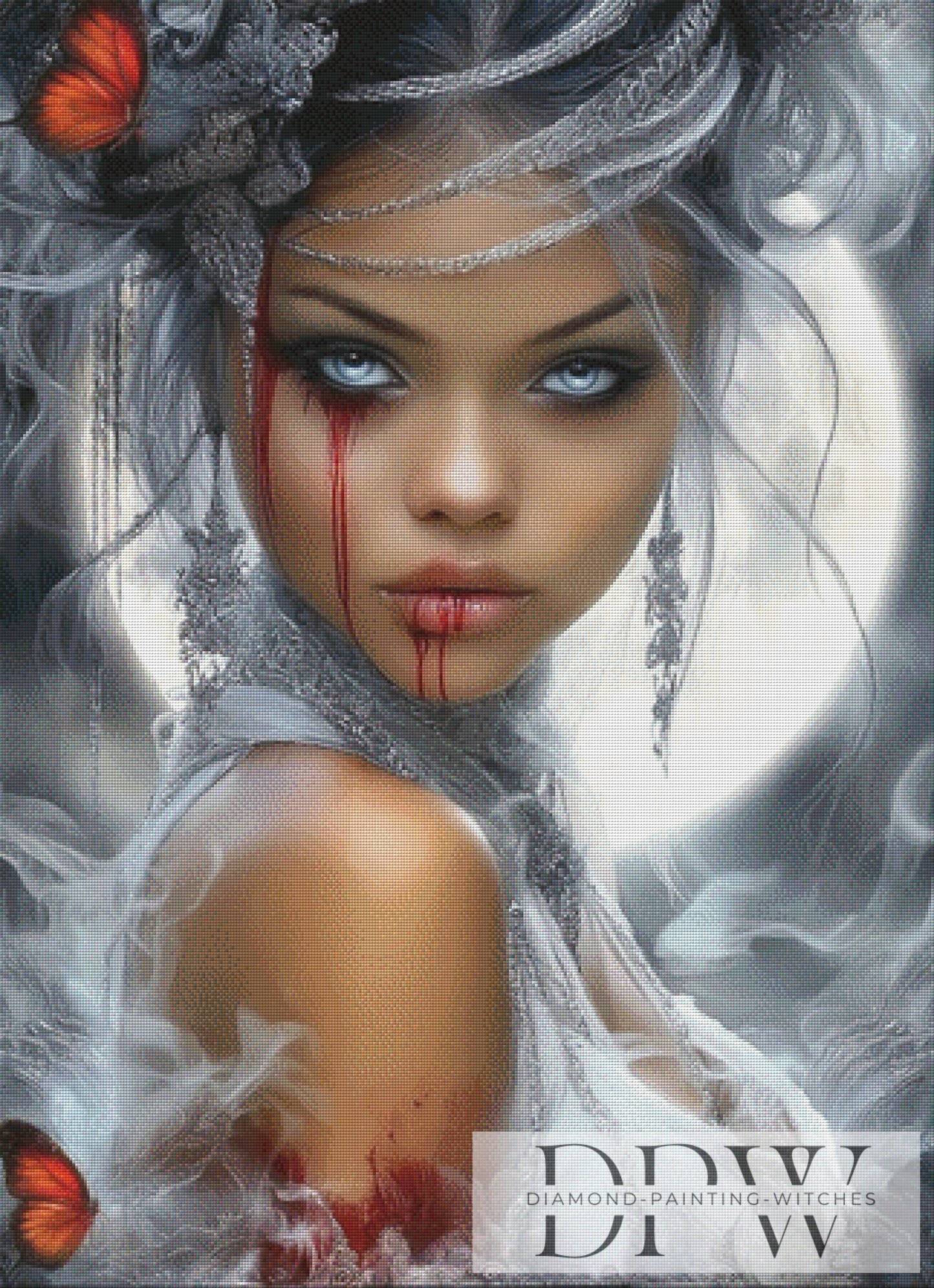 Unschuldig by Elly_A.I. 80x110cm mit 150 Farben DPW-3215