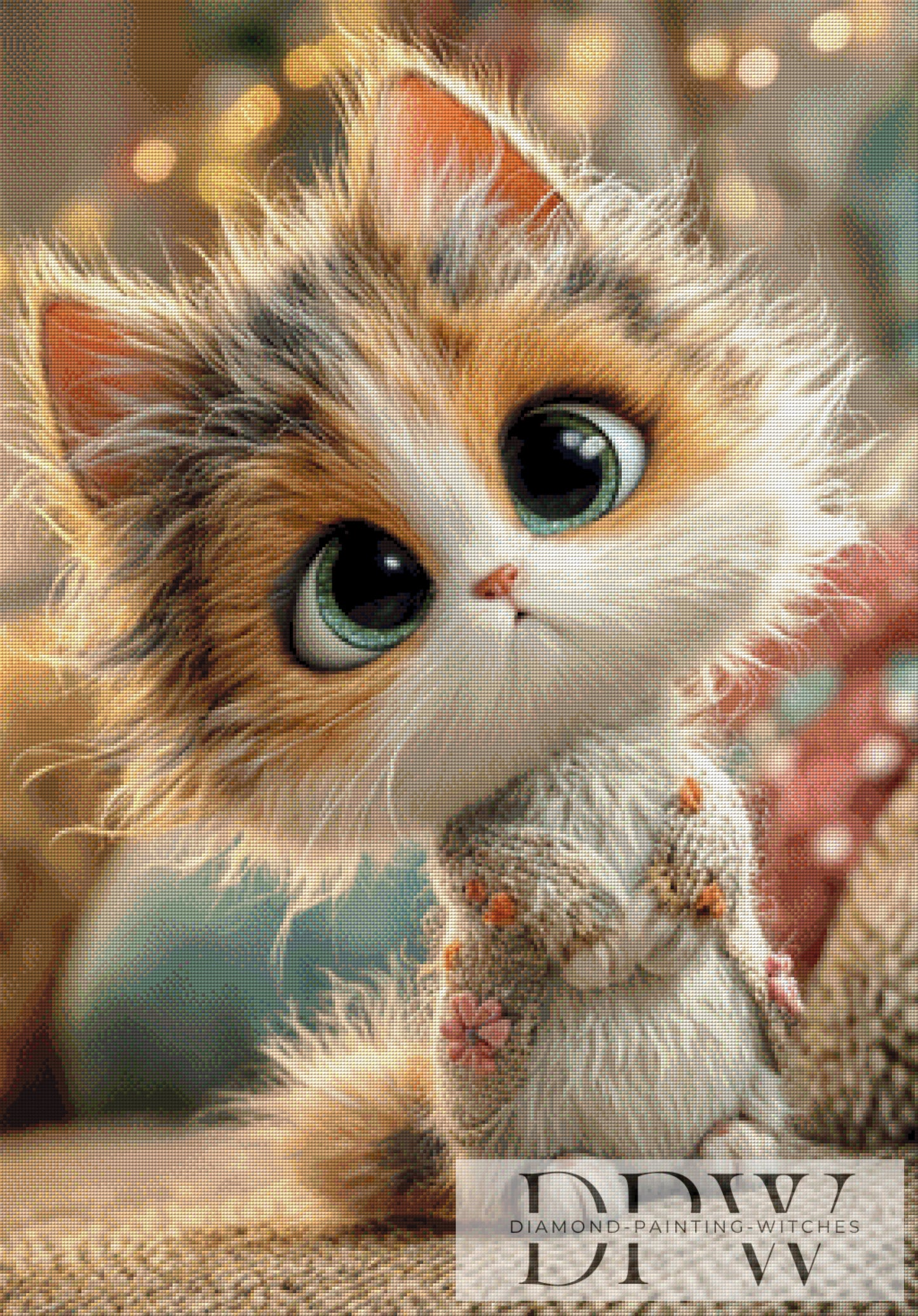 Knuddel mich! by Lisa Morgan 70x100cm mit 170 Farben DPW-3252