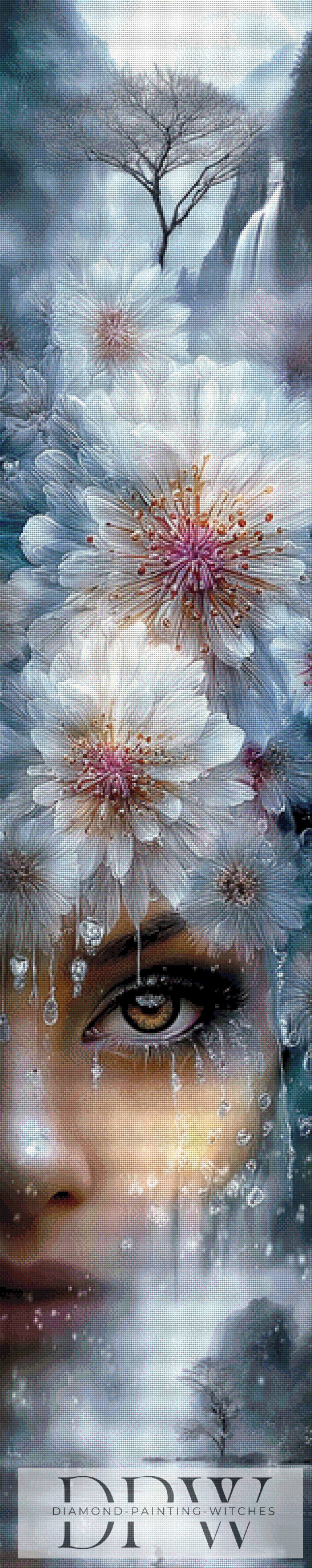 Seelenschlucht by Elly_A.I. 40x200cm mit 200 Farben DPW-3280